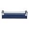 Set of 3 Blue Wood Contemporary Wall Shelves 32", 25", 17"